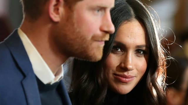 Meghan et Harry en février 2018 à Edimbourg