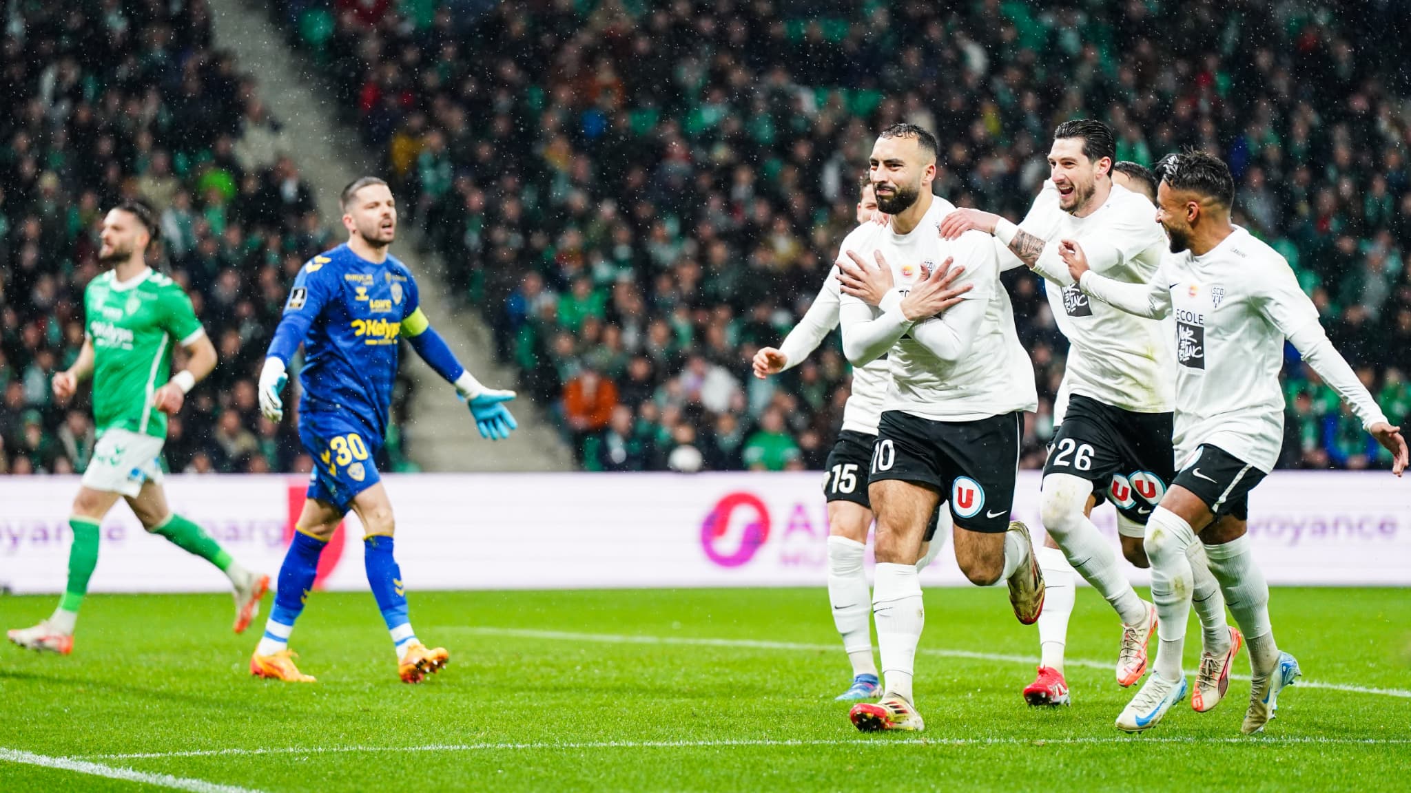 Abdelli face à Saint Etienne