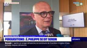 Édouard Philippe visé par une enquête: le maire du Havre se dit "serein"