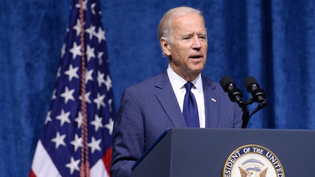Joe Biden, alors vice-président des Etats-Unis, lors d'un déplacement dans le Tennessee en août 2015 (photo d'illustration)