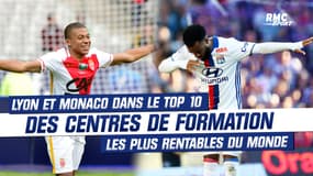 Lyon et Monaco dans le top 10 des centres de formation les plus rentables du monde (entre 2014 et 2023)