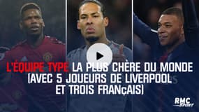 L'équipe type la plus chère du monde (avec 5 joueurs de Liverpool et trois Français)