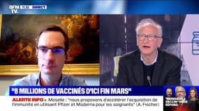 "Quand pourra-t-on vacciner à domicile ?" Le Pr Fischer répond à vos questions sur BFMTV