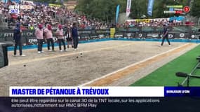 Trévoux: les meilleurs joueurs de pétanque rassemblés pour les Masters