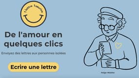 Le programme propose aux Français d'envoyer des lettres aux personnes âgées résidant en Ehpad
