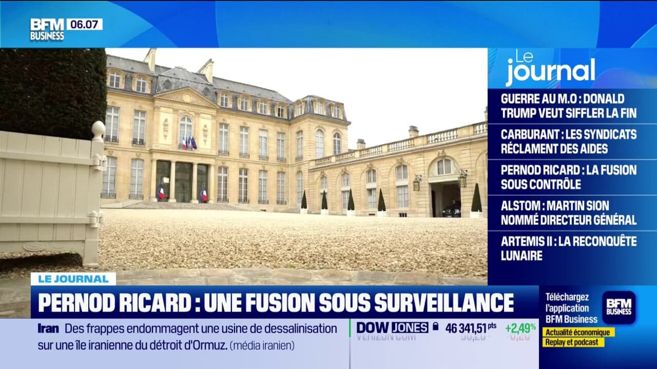 Le projet de mariage entre Pernod Ricard et l’américain Brown-Forman dans le viseur du gouvernement.