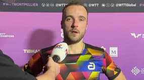 Simon Gauzy interrogé par RMC Sport le 1er novembre 2025