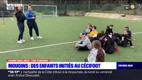 J'aime mes jeux du mercredi 6 mars - Mougins : des enfants initiés au Cécifoot