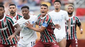Thiago Silva lors du match Fluminense-Al Hilal (2-1, Coupe du monde des clubs), le 4 juillet 2025