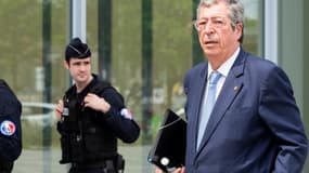 Patrick Balkany devant le Palais de Justice de Paris le 22 mai 2019 