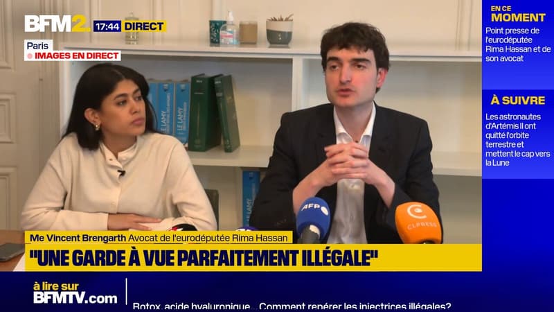 "Fuites" durant la garde à vue de Rima Hassan: "Nous attendons des condamnations", assure son avocat