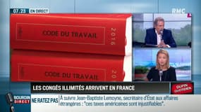 Les congés illimités arrivent en France