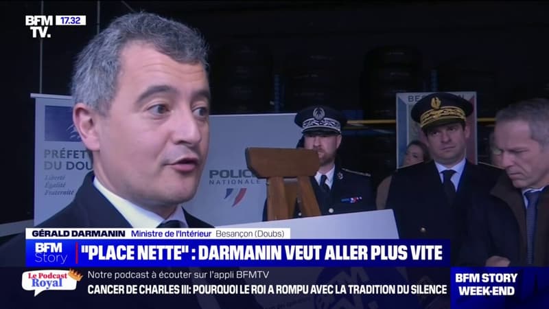 Doubs: Gérald Darmanin à Besançon pour faire un bilan de l'opération 