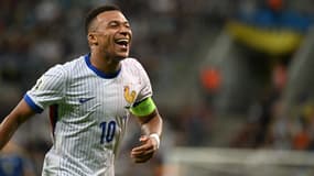 Kylian Mbappé, capitaine de l'équipe de France, buteur pour les Bleus lors des éliminatoires de la Coupe du monde 2026, 5 septembre 2025