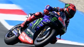 Moto GP : Fabio Quartararo lors des essais du GP des Pays-Bas le 23 juin 2023