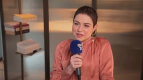 Émilie Dequenne sur BFMTV, le 18 juin 2024