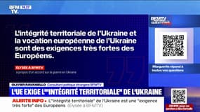 "L'intégralité territoriale de l'Ukraine et la vocation européenne de l'Ukraine sont des exigences très fortes", déclare l'Élysée