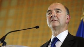 Le ministre de l'Economie et des finances Pierre Moscovici se sent" bien à Bercy