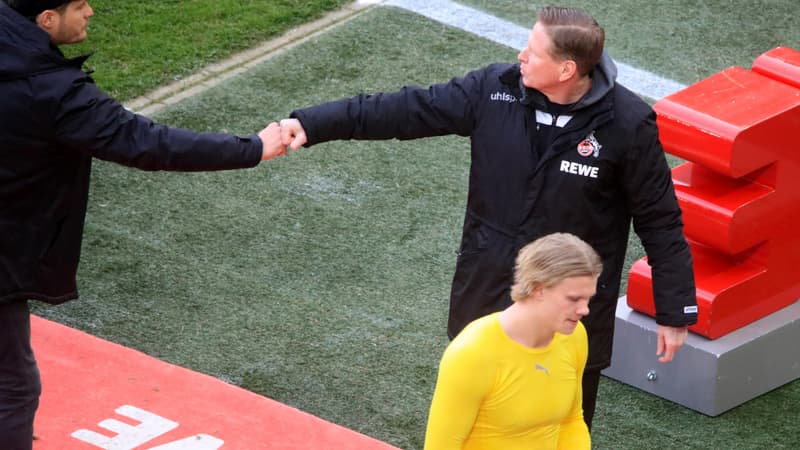 Bundesliga: le coach de Dortmund défend Haaland après sa colère en quittant le terrain