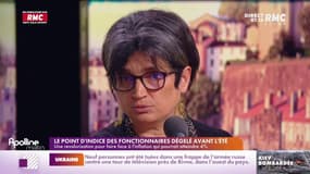 Natacha Pommet, secrétaire générale de la fédération CGT des services publics