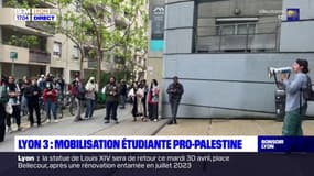 Lyon 3: une mobilisation étudiante pro-Palestine