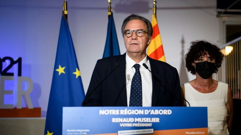 Renaud Muselier le 20 juin 2021 à Marseille