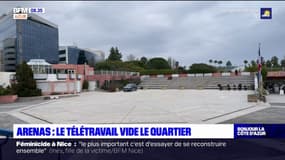 Nice: l'Arenas vidée par le télétravail