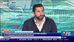 Mathieu Tarnus (Groupe Sarbacane) : Le Groupe Sarbacane édite des applications dédiées à la communication des entreprises - 18/03