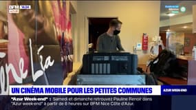 Alpes-Maritimes: un cinéma mobile pour les communes éloignées des salles de projection