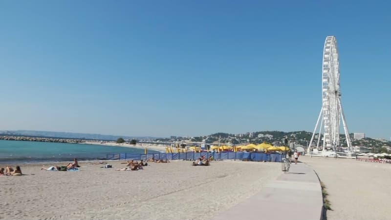 La plage du Prado à Marseille.