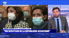 "Un serviteur de la République assassiné" - 16/10