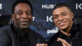Pelé et Mbappé