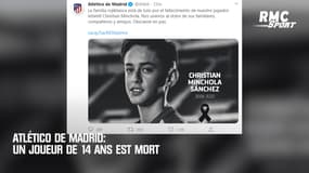 Atlético de Madrid: Un joueur de 14 ans est mort