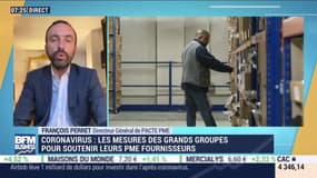 François Perret (PACTE PME) : Quelles sont les mesures prises par les grands groupes pour soutenir leurs PME fournisseurs ? - 07/04