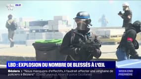 Le nombre de blessures à l'oeil causées par des LBD a explosé depuis les gilets jaunes