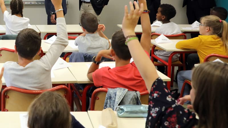 Image d'illustration d'une classe d'élèves dans une école