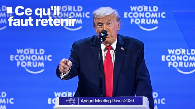 Groenland, tacle à Emmanuel Macron, Ukraine... Ce qu'il faut retenir du discours de Donald Trump à Davos