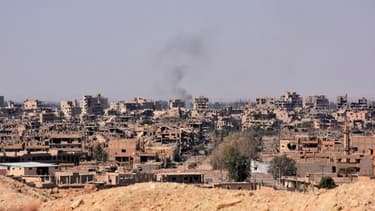 Vue générale de la ville de Deir Ezzor