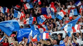 Jeux olympiques 2024 - Supporters de l'équipe de France