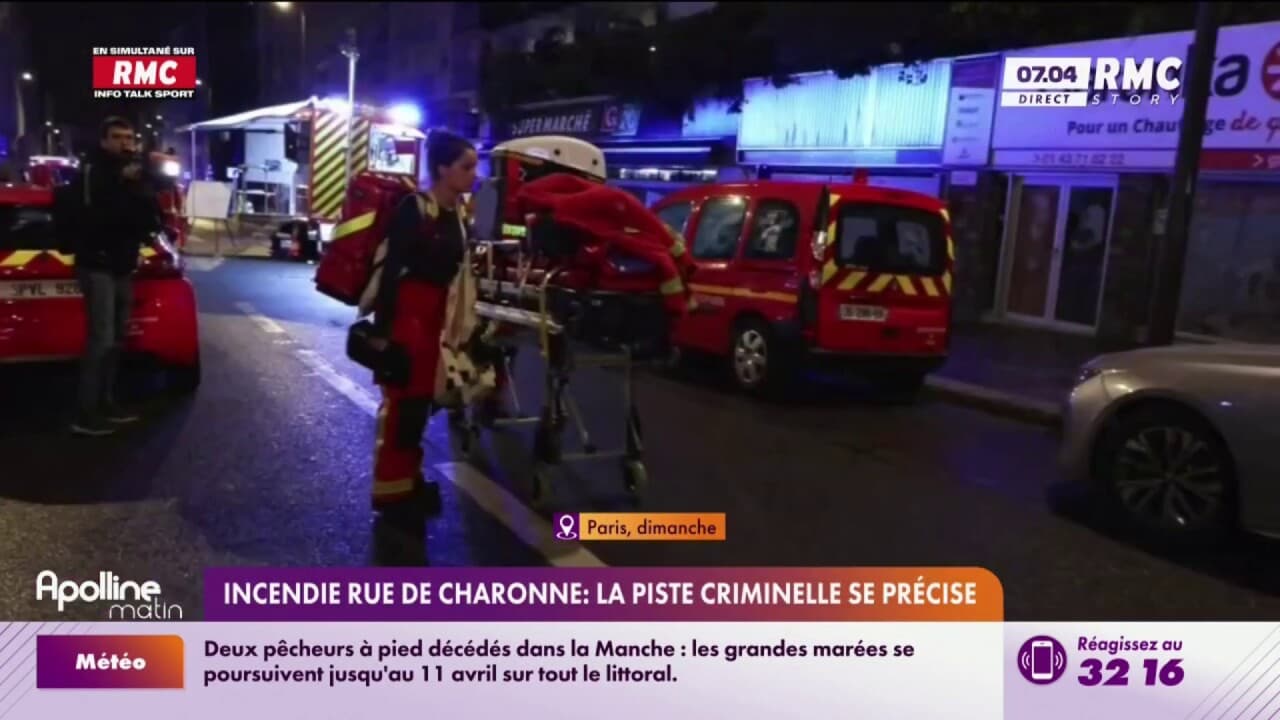 Incendie rue de Charonne la piste criminelle se précise