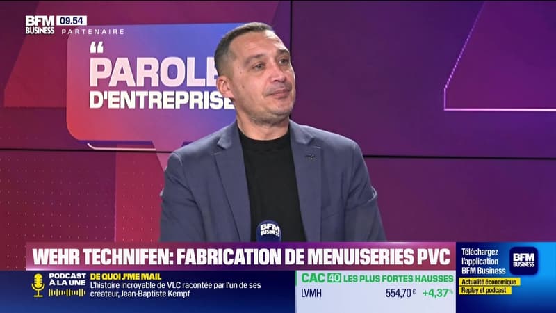 Patrice Poulot (Wehr Technifen) : Wehr Technifen, fabrication de menuiseries PVC - 21/02