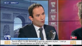 Benoît Hamon dénonce "un pouvoir boursouflé d'orgueil"