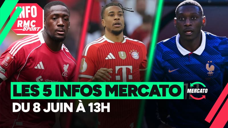 Konaté, Olise et Kolo Muani... Les 5 infos mercato du 8 juin