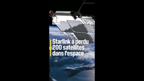 Starlink a perdu 200 satellites dans l'espace