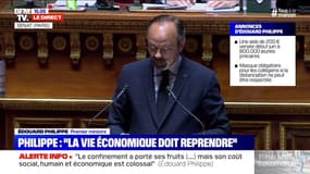 Edouard Philippe: "la vie économique doit reprendre, impérativement et rapidement"