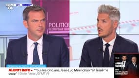 Olivier Véran : "Notre planète brûle et Jean-Luc Mélenchon voudrait qu'on le regarde lui" - 28/08