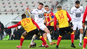 Lens-Rennes, au stade Bollaert le 6 février 2021