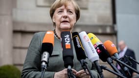Angela Merkel ce jeudi à Berlin.