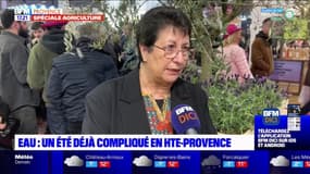 Eliane Barreille, présidente du Conseil départemental des Alpes-de-Haute-Provence, revient sur les problèmes de sécheresse