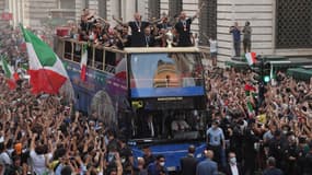 La parade des Italiens à Rome